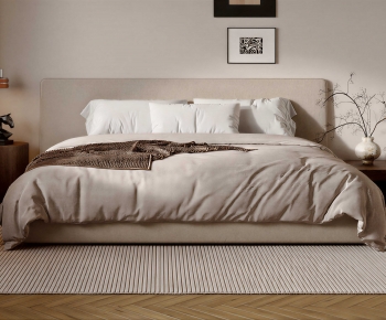 Modern Double Bed-ID:281764982