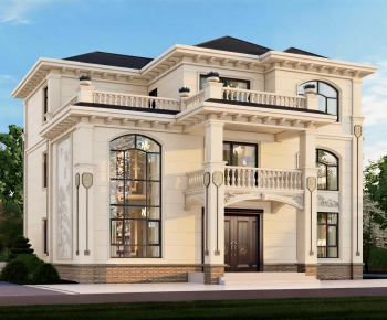 European Style Detached Villa-ID:394597056