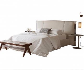Modern Double Bed-ID:308260929