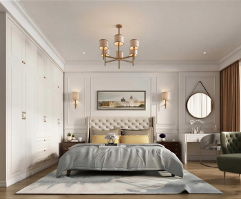French Style Bedroom-ID:901643994