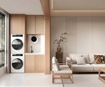 Japanese Style A Living Room-ID:357662928