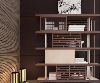 New Chinese Style Bookshelf-ID:870368961