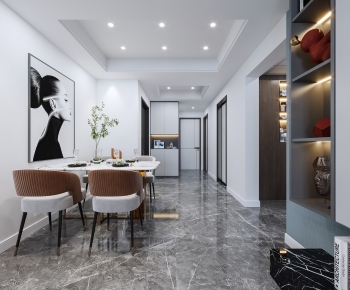 Modern A Living Room-ID:379802943