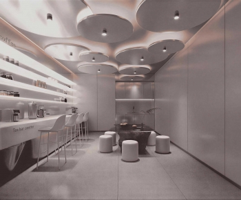 Modern Office Tea Room-ID:490175015