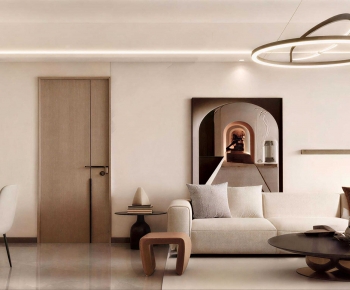 Modern A Living Room-ID:217215066