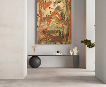 Wabi-sabi Style Console-ID:622757912