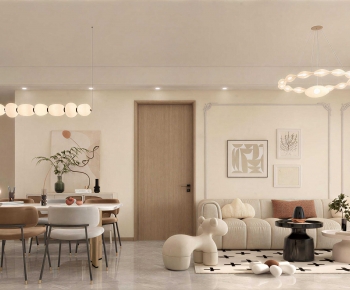 French Style A Living Room-ID:520401958