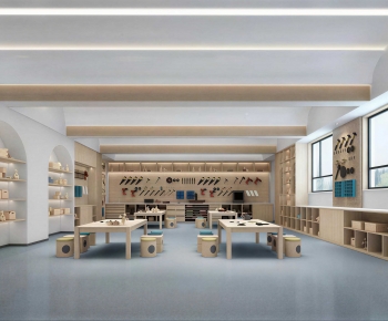 Modern School Classrooms-ID:434749158