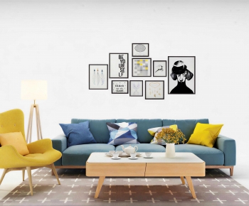 Nordic Style Sofa Combination-ID:293334968