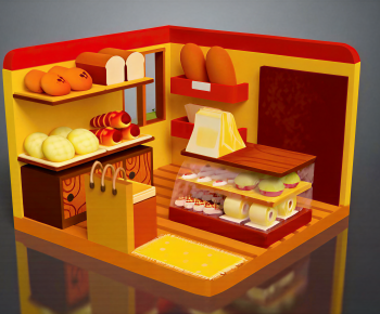 Modern Cartoon House-ID:155888087