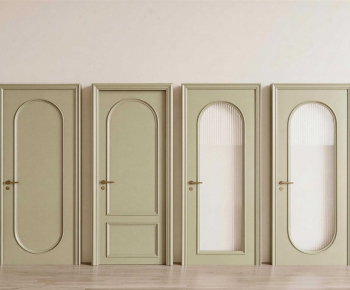 French Style Single Door-ID:167498111