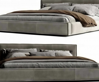 Modern Double Bed-ID:229099997