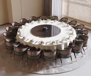 New Chinese Style Dining Table And Chairs-ID:999223951