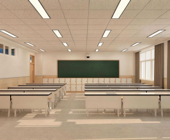 Modern School Classrooms-ID:869621045