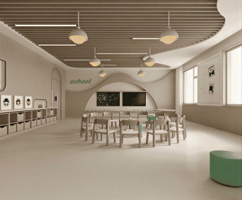 Modern Kindergarten Classrooms-ID:911941053