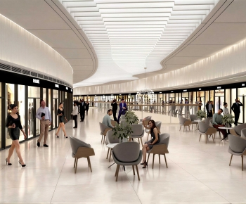 Modern Shopping Mall-ID:633183966