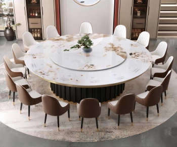 New Chinese Style Dining Table And Chairs-ID:274359945