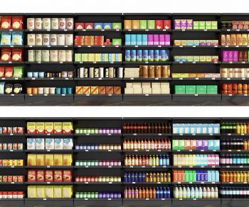 Modern Supermarket Shelf-ID:771051882