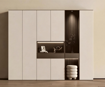 Modern Entrance Cabinet-ID:556809999