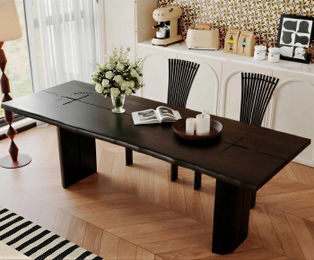 Modern Dining Table And Chairs-ID:561351069