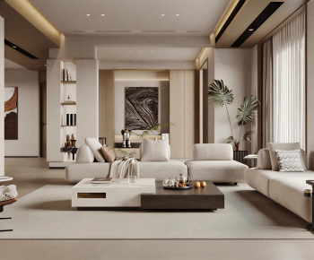 Modern A Living Room-ID:392318963