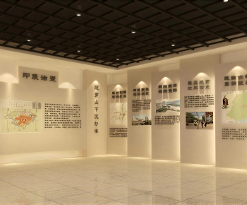 New Chinese Style Exhibition Hall-ID:770678042