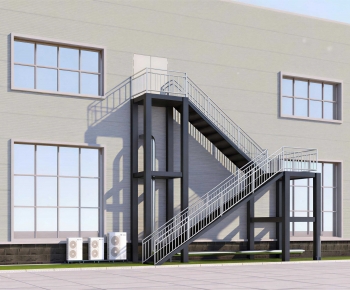 Industrial Style Staircase-ID:932748084