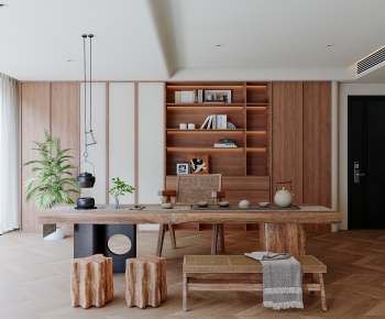 New Chinese Style Tea House-ID:136945019
