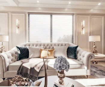 American Style A Living Room-ID:821134093