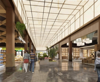 New Chinese Style Shopping Mall-ID:689133886