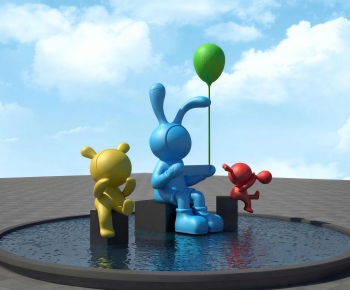 Modern Sculpture Sketch-ID:821572079