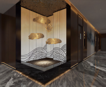 New Chinese Style Corridor-ID:173054937