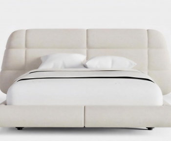 Modern Double Bed-ID:366792927