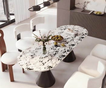 Modern Dining Table And Chairs-ID:106147051