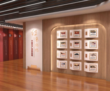 New Chinese Style Exhibition Hall-ID:985219001