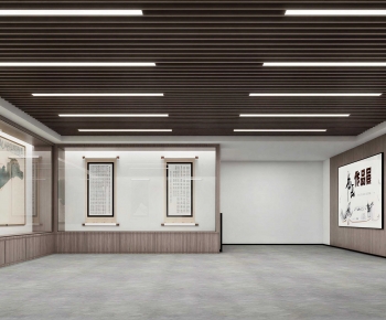 New Chinese Style Exhibition Hall-ID:416594986