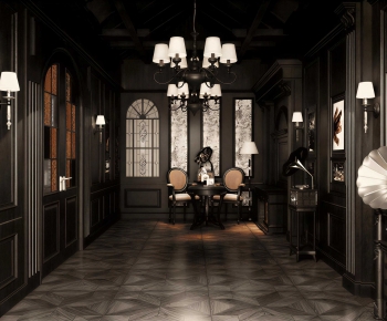 French Style Hallway-ID:740273004