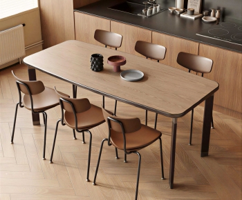 Modern Dining Table And Chairs-ID:505309103