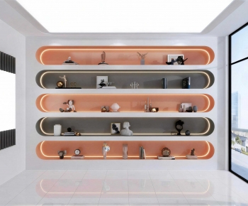 Modern Decorative Cabinet-ID:537522082