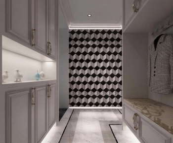 New Classical Style Hallway-ID:797189953