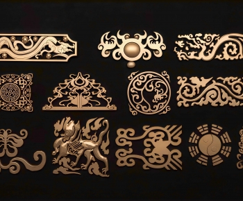 New Chinese Style Wall Decoration-ID:774194002