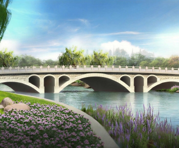 Chinese Style Bridge-ID:994553098