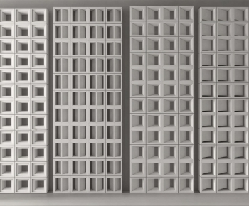 Modern Cement Brick Screen Partition-ID:807257898