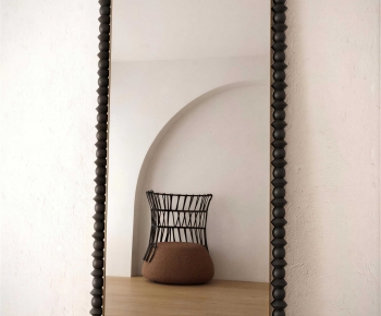 Wabi-sabi Style Single Sofa-ID:552556994