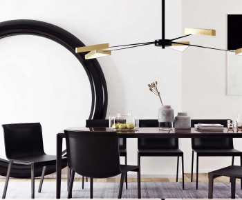 Modern Dining Table And Chairs-ID:244920974
