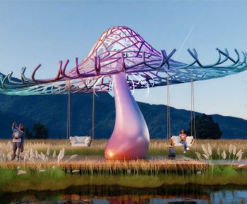 Modern Sculpture Sketch-ID:184395072