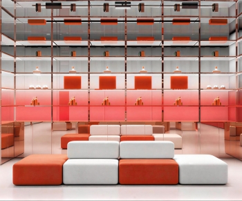 Modern Exhibition Hall-ID:503206974