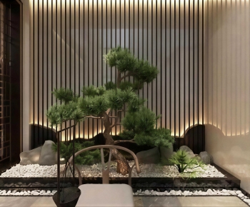 New Chinese Style Plant Landscaping-ID:822675949