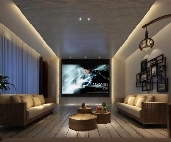 Modern Audiovisual Room-ID:860992911