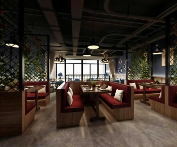 Industrial Style Restaurant-ID:704917917